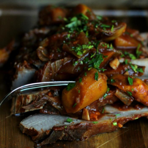 Beef Brisket Cooked