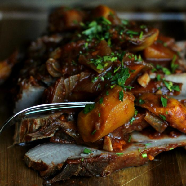 Beef Brisket Cooked